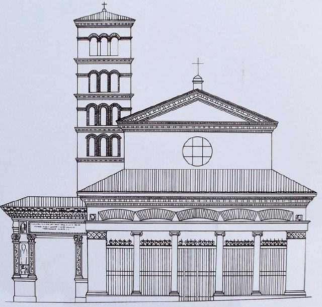 Rom - Kirche San Giorgio in Velabro