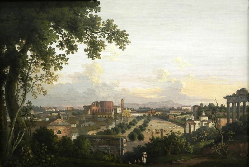 Rom - Forum Romanum (1787)