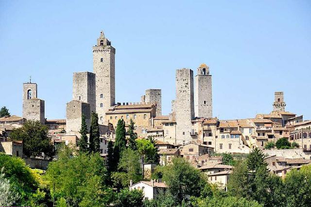 San Gimignano - Region Toskana
