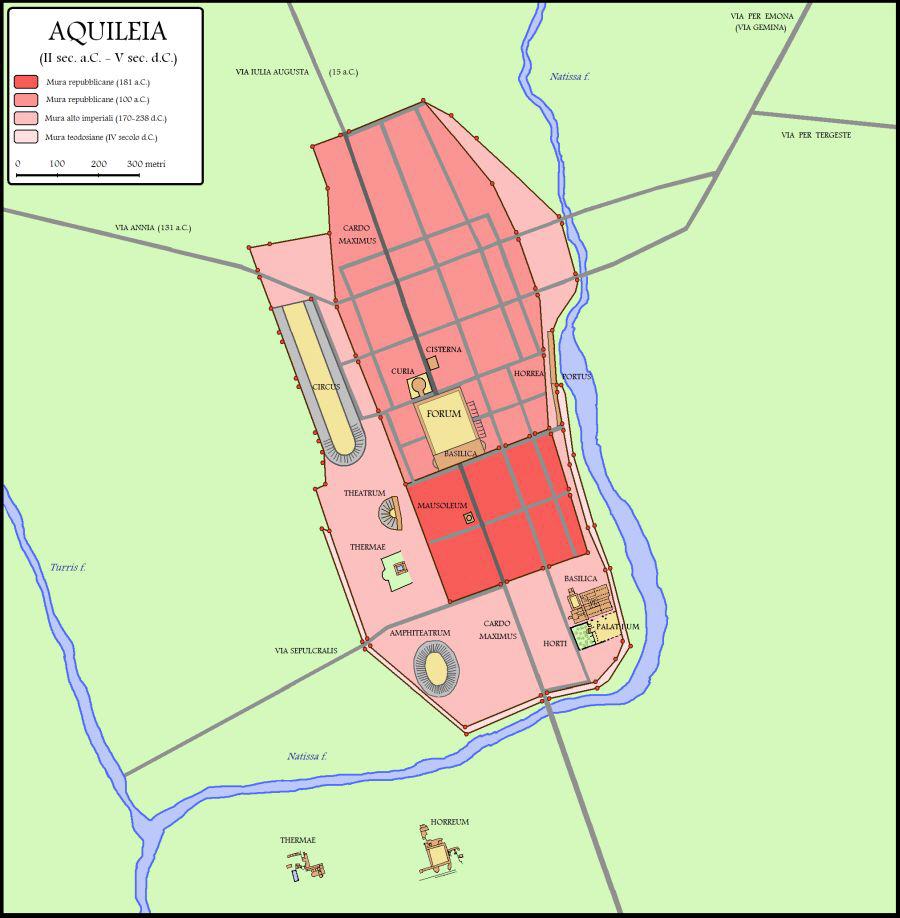 Aquileia - Map