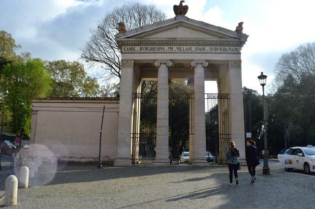 Rom - Park der Villa Borghese